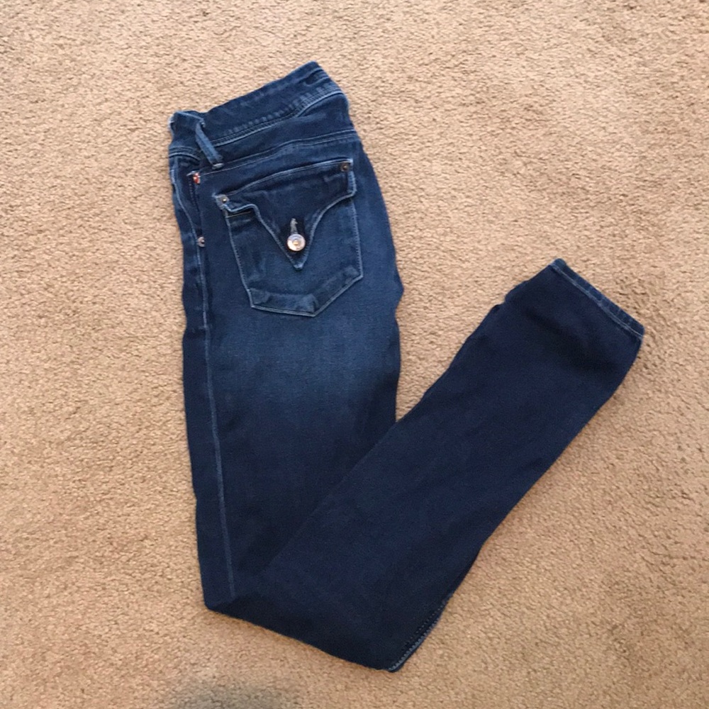 Dark denim Hudson jeans